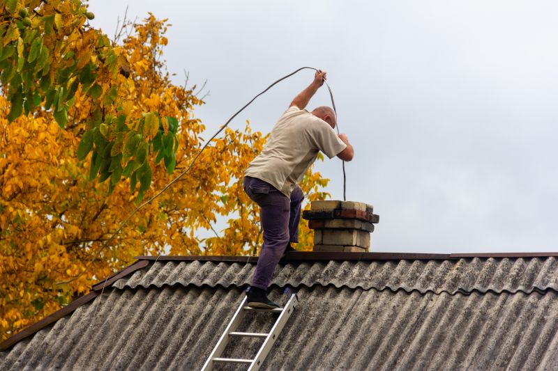Fall Chimney Cap Setup