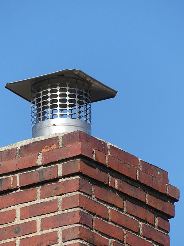 Chimney Cap with Mesh Screen