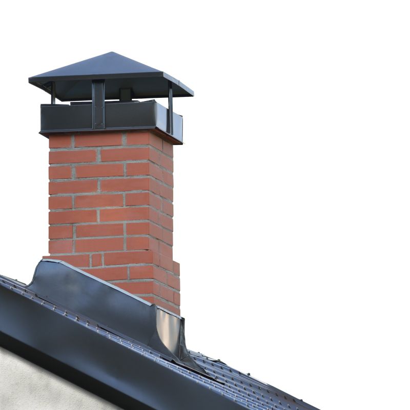 Chimney Cap on Brick Structure